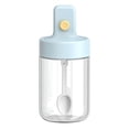 thumbnail image 3 of Injueey Tarro de especias de PP, portátil, lavable, desmontable, resistente al calor, colorido, sellado de silicona, recipiente para Organizadores de utensilios de cocina Azul claro, 3 of 6