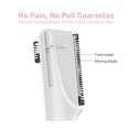 thumbnail image 2 of Upgraded Eyebrow Trimmer, Precision Electric Eyebrow Razor for Women Battery-Operated Facial Hair Remover with Comb No Pulling Sensation Painless for Face Chin Neck, Upper-Lip, Peach-Fuzz, 2 of 8