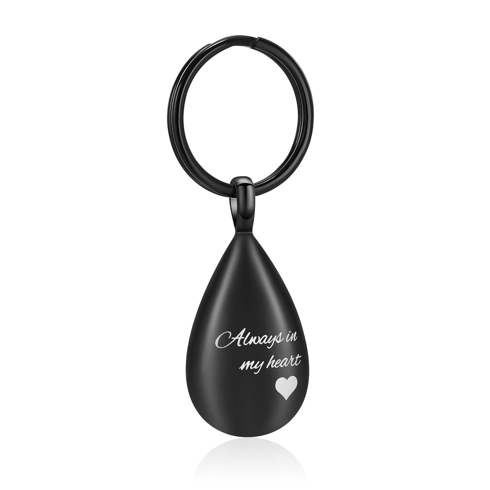 Cremation Keychain for Ashes Always In My Heart Urn Locket Cremation