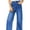A Dark Blue, variant on DOKOTOO Women's Wide Leg Jeans High Waisted Vintage Stretchy Loose Denim Pants with Big Pockets