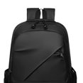 thumbnail image 3 of Mochila de negocios para hombre, impermeable, para portátil, mochila de viaje con monedero (Negro), 3 of 7