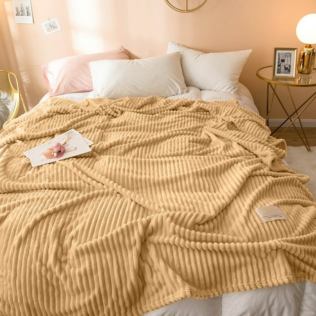 Fleece Blanket Gift Blanket Fleece Towelling Blanket With Milk Fleece Nap Blanket