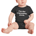 thumbnail image 2 of I'm the expansion pack Funny Baby Clothing Bodysuits Newborn-24 Months, 2 of 5