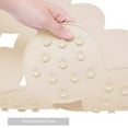 thumbnail image 3 of Alfombrilla de bañera antideslizante Webos Superior Grip & Drainage, color beige, 3 of 7