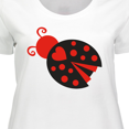 thumbnail image 4 of Inktastic Inverse Ladybug Women's Plus Size T-Shirt, 4 of 5