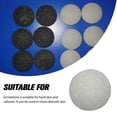 thumbnail image 4 of Minnieouse 10 piezas de pulidor eléctrico profesional para pies, removedor recargable de piel muerta, cabezal de repuesto ligero resistente al desgaste Cuidado de los pies Blanco Minnieouse CE013592-02, 4 of 6