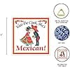 thumbnail image 3 of Oktoberfest Haus Red Ceramic Rectangular Wall Tile with ''Kiss the Cook, She's Mexican''! for Home Decor, 3 of 4