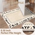 thumbnail image 2 of 2x3 Entryway Rug Bathroom Rugs for Front Door Bedroom Kitchen, Washable Vintage Print Carpet, Floor Mat with Non Slip Backing, 2 of 8