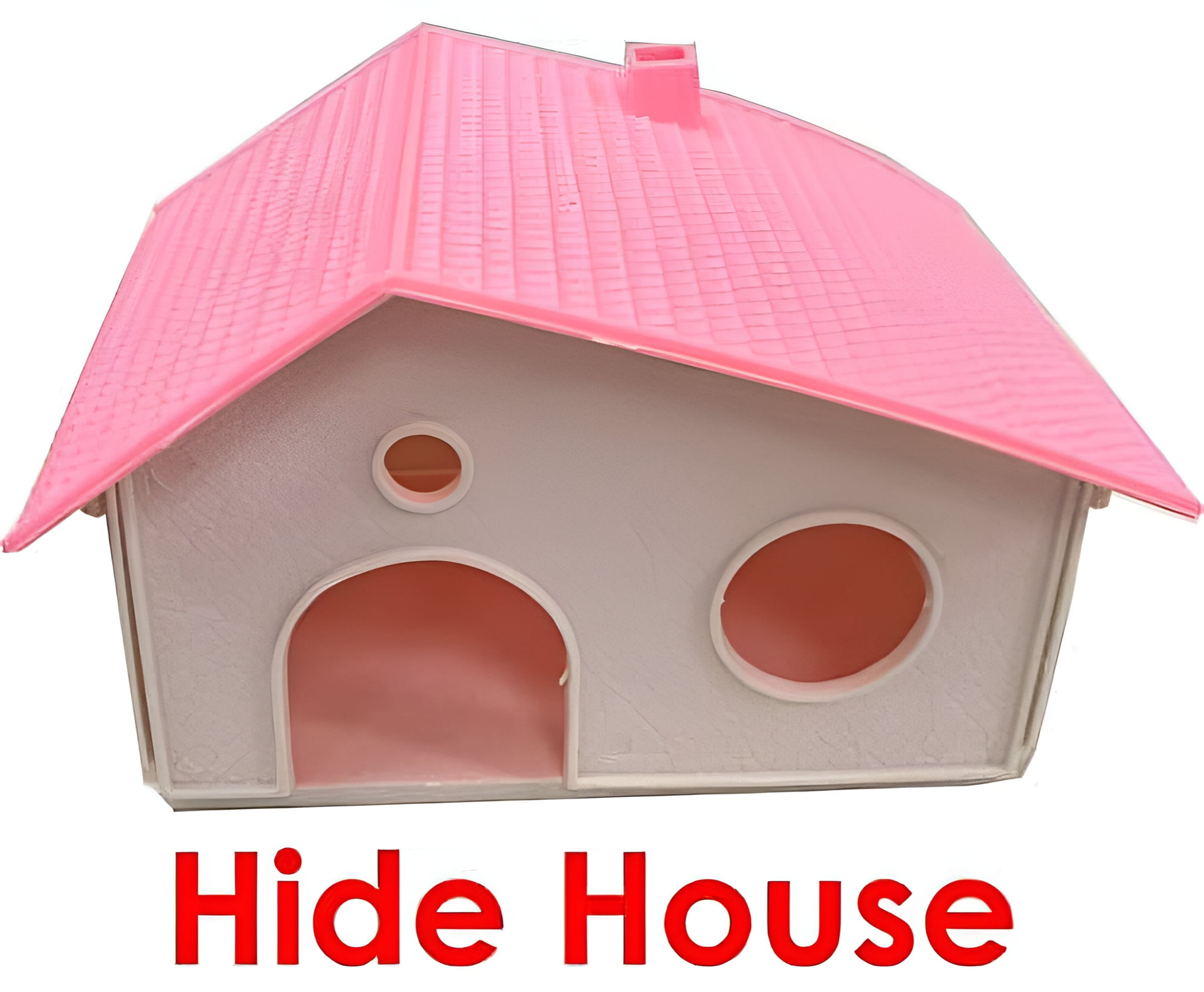 Large Pink 5-Story Mansion Twin Tower Crossover Level Play Tube Hamster Habitat Mouse Home Rodent Gerbil House Mice Rat Wire Animal Cage