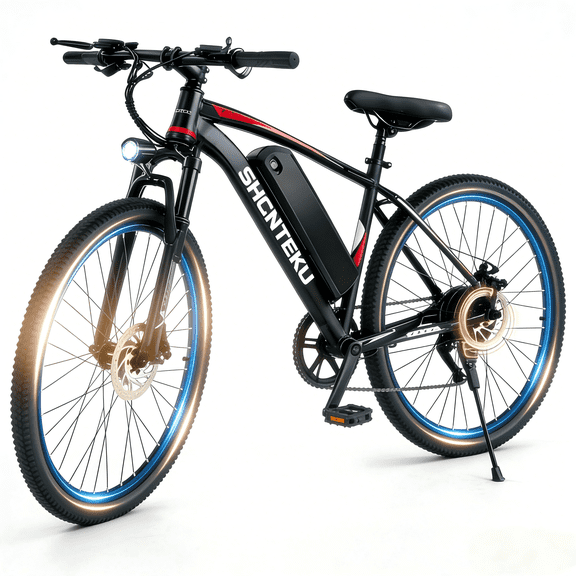 SHCNTEKU 26IN bikes variable-speed removable Battery Commuter Electric Bicycle for Adults, powerful 750W high-torque motor 1200W peak,UL2849