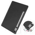 thumbnail image 3 of Adecuado para Lenovo Xiaoxin Pad Pro 12.7 2023 Funda protectora de tres pliegues Funda de cuero con ruedas de tres pliegues P12, 3 of 4