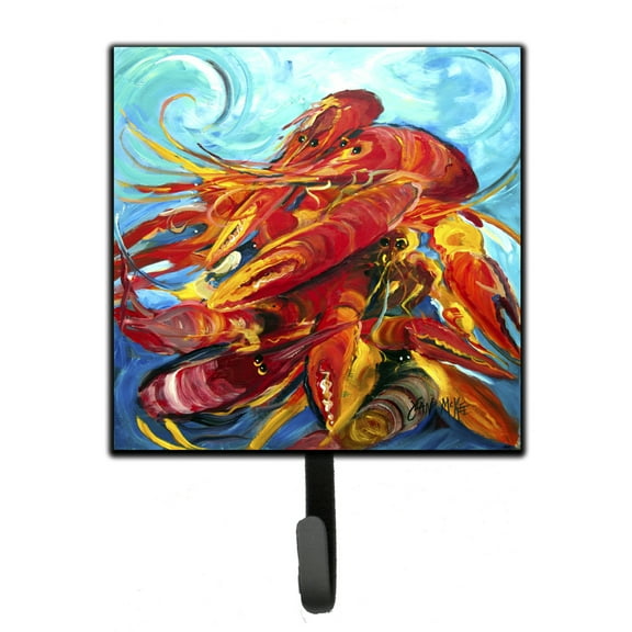 Carolines Treasures JMK1264SH4 Crawfish Leash or Key Holder 7Hx4.25W multicolor