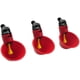 thumbnail image 5 of Bebedero automático para pollos y aves de corral con vasos para beber, cuencos de plástico rojos, comedero para pájaros, patos y gallinas en el patio trasero, paquete de 6, 5 of 5
