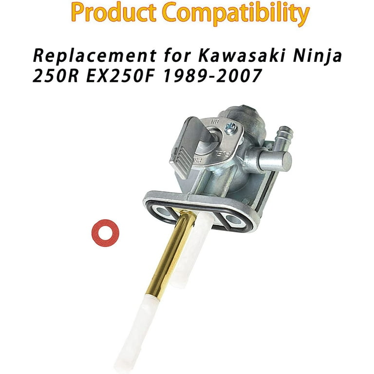 ALL-CARB For KAWASAKI Ninja 250R EX250F Petcock Fuel Tank Switch