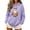 06#Purple, variant on Halloween Pullover Hoodies for Women Spooky Season Long Sleeve Loose Fit Sweatshirts with Pocket Fall Funny Cute Graphic Casual Tops