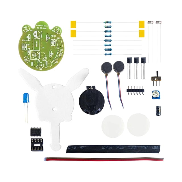 Kit de luciérnaga fotosensible: divertido y práctico kit de componentes electrónicos creativos para hacer mismo, robot móvil para niños de