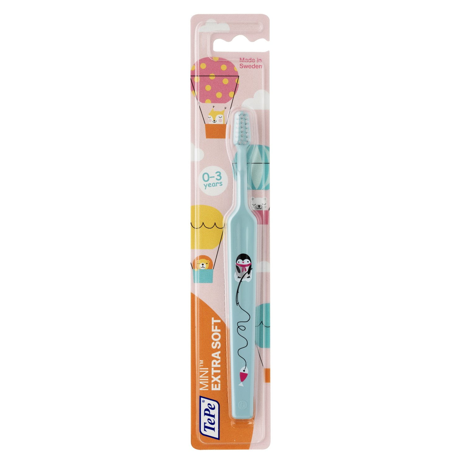TEPE Mini Extra Soft Toddler Toothbrush – Manual Child Toothbrushes Age 0-3 1 Brush