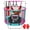 Pink, variant on Funseek Mini Trampoline Set, All-in-One Entertainment Trampoline, Bearing 132lb, Blue and Red