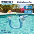 thumbnail image 6 of (2 pack) Bluescape Shark Pool Noodle – Inflatable Blue Pool Float for Kids & Adults, Fun Shark Design, 6 of 7