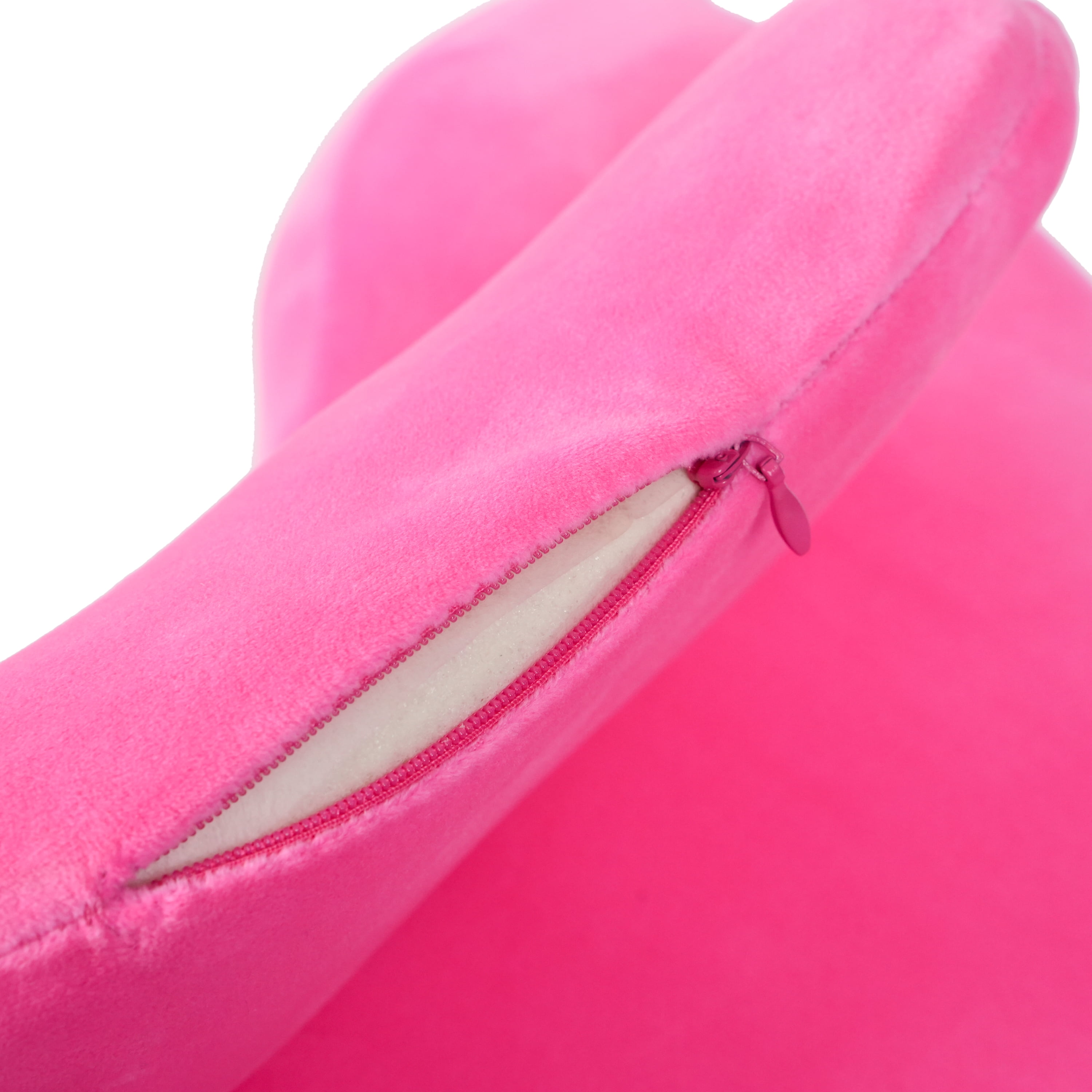 Ergonomic Spinal Posture Support Pillow, Multi‑Functional Bed Pillow for Sleeping, Pink