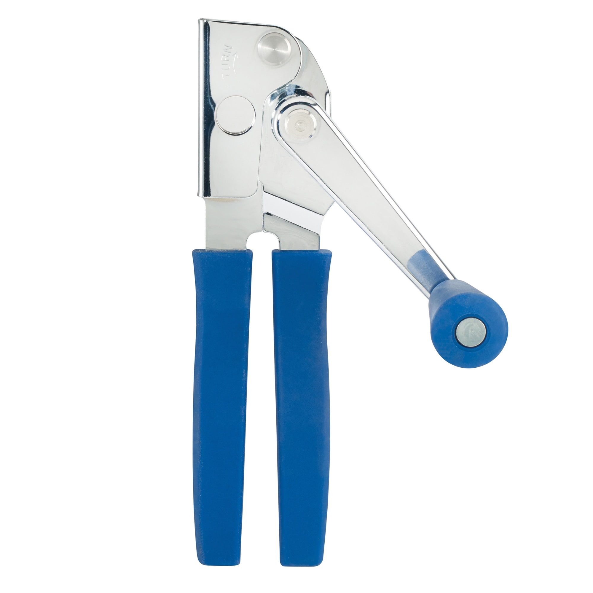 Winco 8-3/4" Portable Can Opener with Crank Handle, Chrome Plated