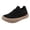 Black, variant on Women's Barefoot ShoesTennis Zero Drop Minimalist Slip on Breathable Dress Sneakers for Outdoor Walking Casual Travel Black Size 8