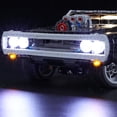 thumbnail image 6 of BRIKSMAX LED Lighting Kit for TechnicFast & Furious Dom's Dodge Charger Compatible with Legos 42111 Building Model, Light Set with Remote Control(Not Include the Building Set), 6 of 9