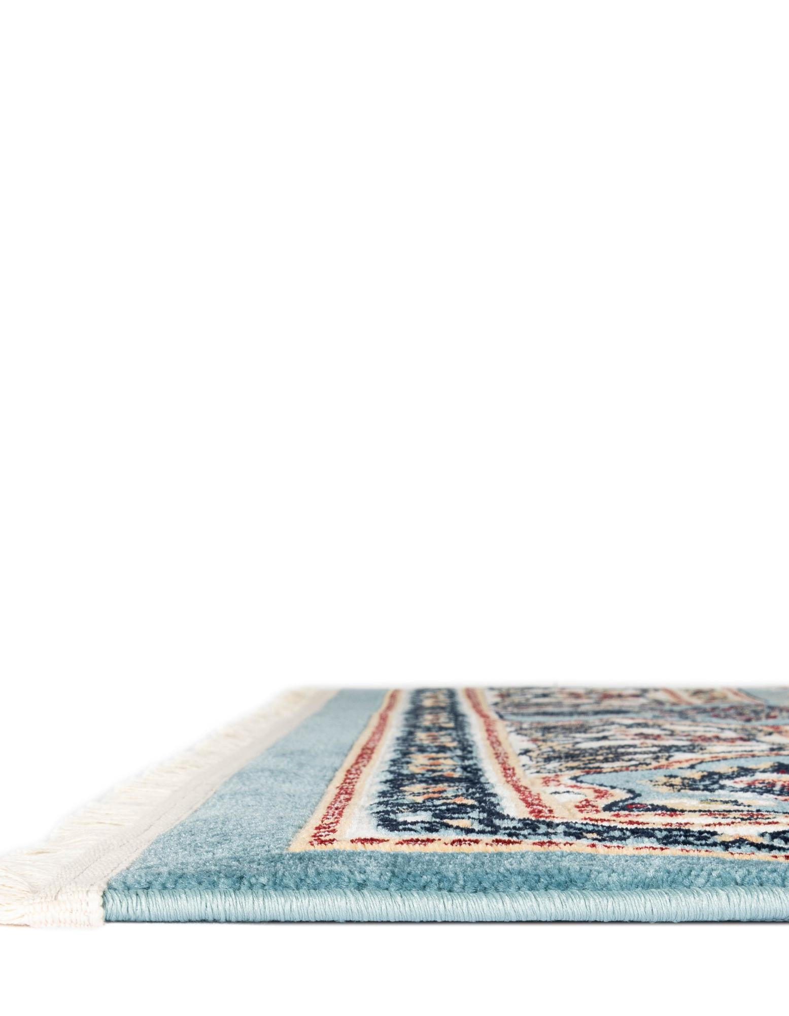 Unique Loom Narenj Collection Area Rug - Newcastle (7' 10" x 10' Rectangle Blue/Beige)