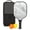 Black-3, variant on Pickleball Paddles Set Of 1, Fiberglass Surface, Turquoise Marble Pattern, 1 Paddle, 2 Balls & Bag