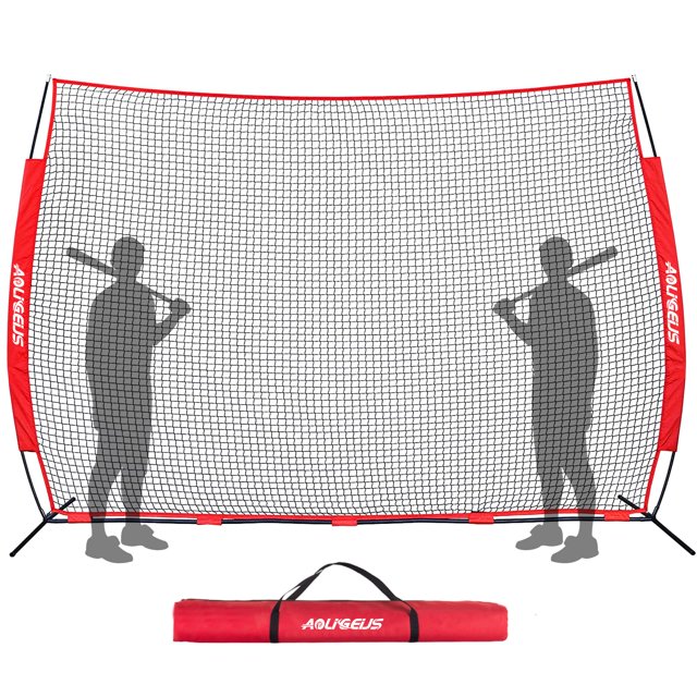 AOLIGEIJS Barrière de Sport, Filet de Sport, Filet de Dos pour Barricade, Parfait pour Baseball, Softball, Soccer, Basketball, Crosse