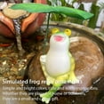 thumbnail image 7 of NOVELAR Cheerful Frog Figurine with Hook, 5.12 x 2.36 in, Compact Space-Smart Decor, Ideal Gift for Nature Lovers, Enhances Living Rooms, Studies, or as a Souvenir, 7 of 7