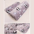 thumbnail image 5 of Blankets Super Soft Fluffy Premium Fleece Pet Blanket Flannel Throw for Dog Puppy Cat Paw Brown/Pink/White Small(23x16 inch), 5 of 5