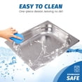 thumbnail image 4 of Hakka 6-Pack 1/2 Size Steam Table Hotel Pans 2.5 Inch Deep Stainless Steel, 4 of 8