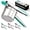 Turquoise, variant on 15oz Potato Ricer,Long Handle Heavy Duty Stainless Steel Potato Masher Kitchen Tool, Press and Mash Kitchen Gadget For Perfect Mashed Potatoes