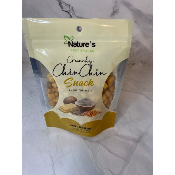 ChinChin Snacks (5oz). Party Chinchin, Crunchy Chin, Nigerian ChinChin Sweet Chinchin Delicious African snacks
