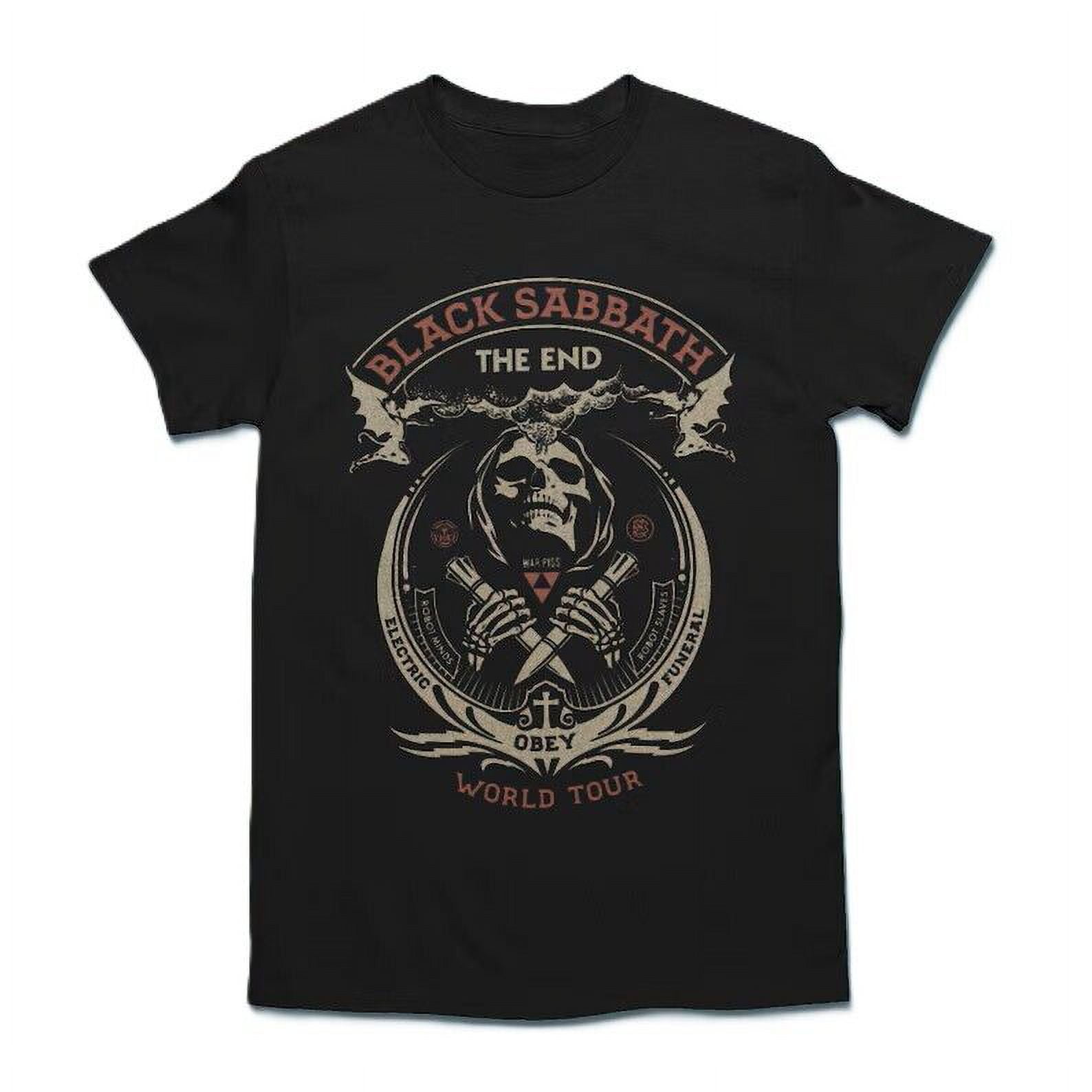 BLACK SABBATH Back To The Beginning 2025 T Shirt Full Size S