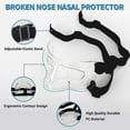 thumbnail image 4 of GET IT Face Shield Mask compatible Sports - Nose Guard compatible Soccer And Basketball, Impact Protection, 4 of 5