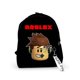thumbnail image 3 of ROBLOX mochila circundante de mundo Virtual para hombres y mujeres, mochilas escolares para estudiantes de primaria y secundaria, nueva impresión 3D, 3 of 4