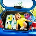 thumbnail image 4 of Juego de equipaje GYMAX Kids Carry On, 2 unidades, maletas con ruedas y mochila, 4 of 5