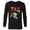 Black, variant on Holiday Avengers Team Festive Christmas Stockings - Long Sleeve T-Shirt for Men - Customized-Athletic Heather