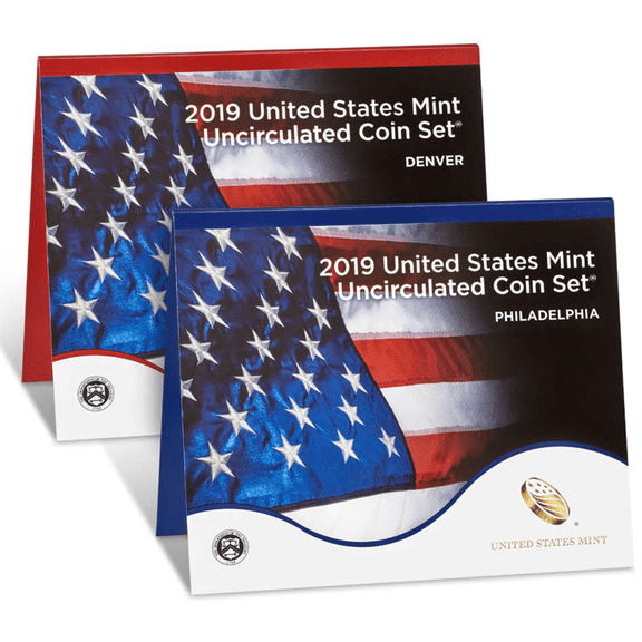 2019 U.S. Mint Set without additional Penny