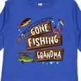 thumbnail image 4 of Inktastic Gone Fishing with My Grandma Boys or Girls Long Sleeve Toddler T-Shirt, 4 of 5