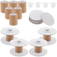 thumbnail image 1 of 10Pcs Empty Wire Spools Removable Paper Sewing Spools Thread Spools Embroidery Weaving Bobbins, 1 of 8
