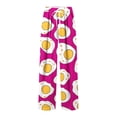 thumbnail image 3 of YLSDY Men's Lightweight Lounge Pants with Fun Egg Print Elastic Waist Breathable Casual Stylish Pajama Pants Hot Pink XXXL, 3 of 5