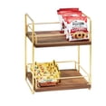 thumbnail image 2 of Cal Mil 3704-2-49 2 Tier Merchandiser Rack - Chrome - Chrome, 2 of 2