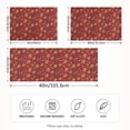 thumbnail image 4 of Wobogo Gingerbread Cooky Satin Pillowcase Soft Smooth Envelope Design Comfortable Bedding Essentials 20×26in, 4 of 9