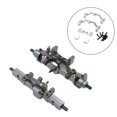 thumbnail image 4 of Tie Rod Seat Mount Axle Up Servo Base Seat Servo Fixed Bracket Suitable for WPL C14 C24 Silver, 4 of 8