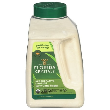 UPC 075779311107 product image for Florida Crystals Regenerative Organic Raw Cane Sugar  48 oz Jug | upcitemdb.com