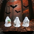thumbnail image 7 of Deeceymbur Halloween Resin Garden Ghost Set Of Three Outdoor Patio Home Bonsai Decorations Ornaments, 7 of 7