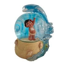 Disney Showcase Baby Moana Ocean Multicolor Snow Globe Waterball 6.3in H